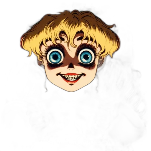 mask, face, creature, staff transparent PNG cut-out