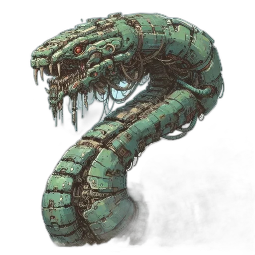 dragon, creature, staff, mask transparent PNG cut-out
