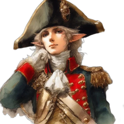 hat, jacket, staff, face transparent PNG cut-out