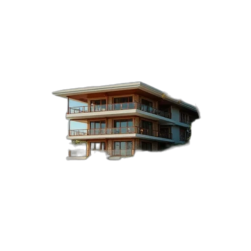 building, furniture, 3d render, photorealistic transparent PNG cut-out
