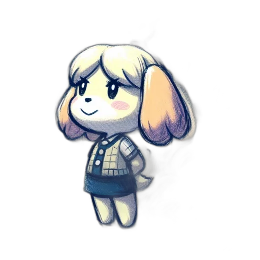 staff, creature, animal, dress transparent PNG cut-out