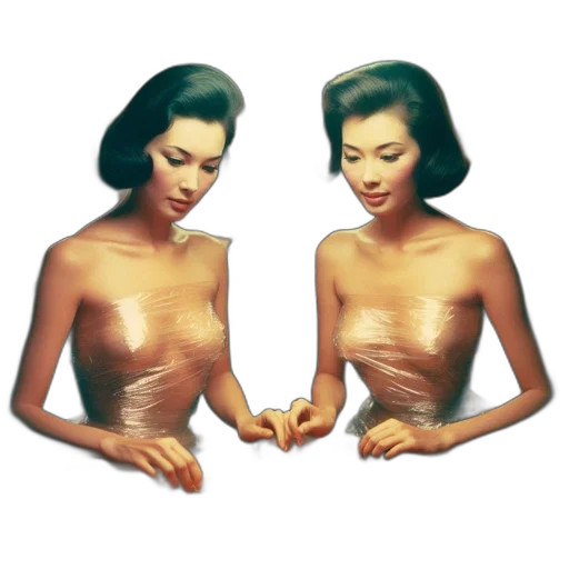 jewelry, vaporwave, pixel art, 3d render transparent PNG cut-out