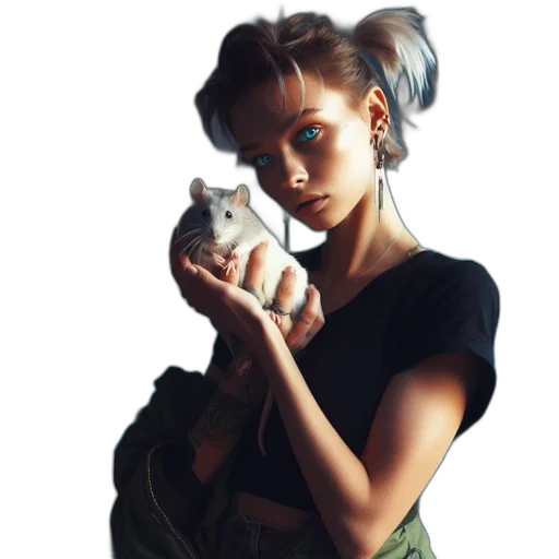 animal, weapon, face, creature transparent PNG cut-out