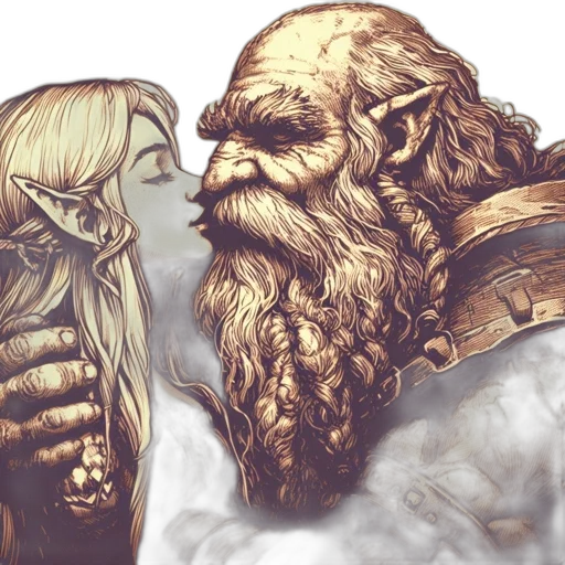fantasy art, concept art, comic book art, watercolor transparent PNG cut-out