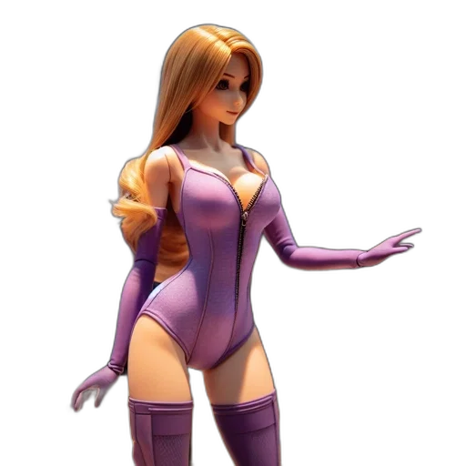dress, 3d render, concept art, comic book art transparent PNG cut-out