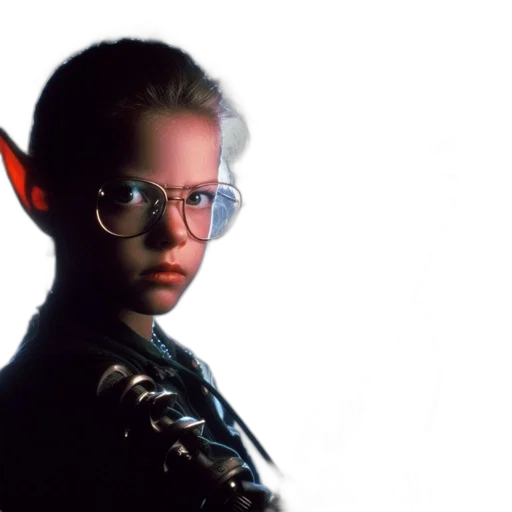 jacket, robot, staff, face transparent PNG cut-out