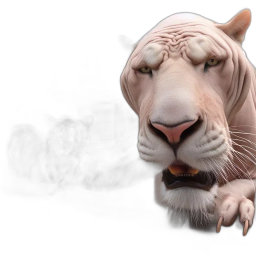 animal, creature, dragon, face transparent PNG cut-out