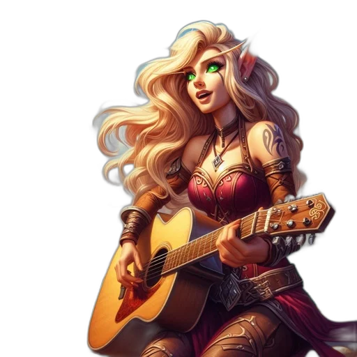 fantasy art, concept art, pixel art, comic book art transparent PNG cut-out