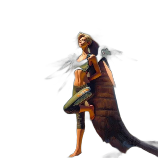 sword, dress, staff, weapon transparent PNG cut-out
