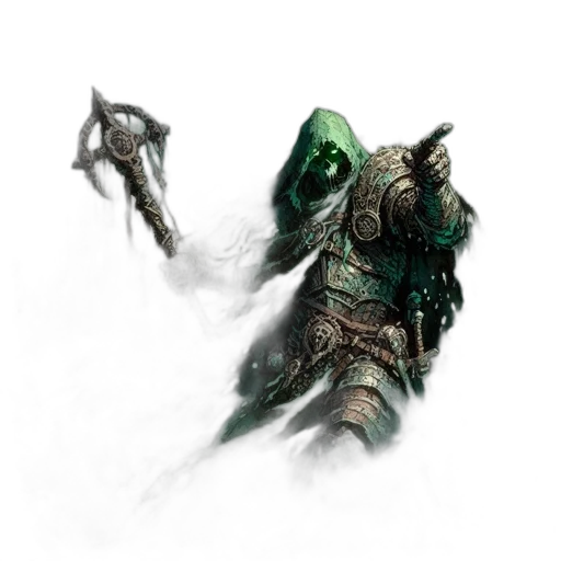 mask, weapon, staff, creature transparent PNG cut-out