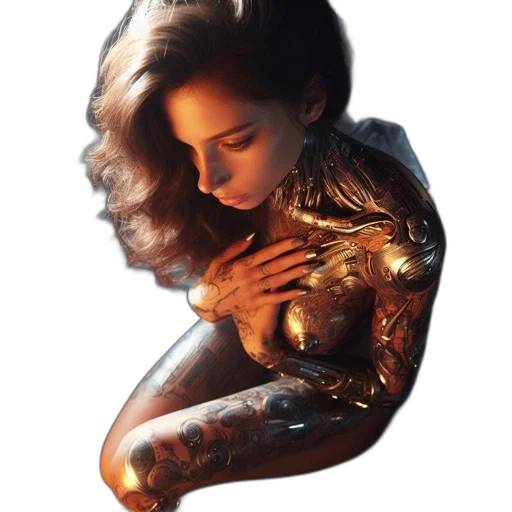 jewelry, dress, photorealistic, concept art transparent PNG cut-out