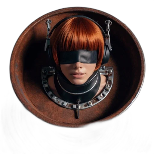 mask, face, robot, jacket transparent PNG cut-out