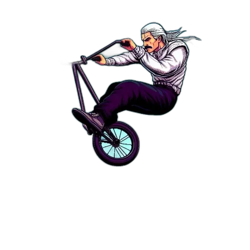 concept art, comic book art, pixel art, anime transparent PNG cut-out