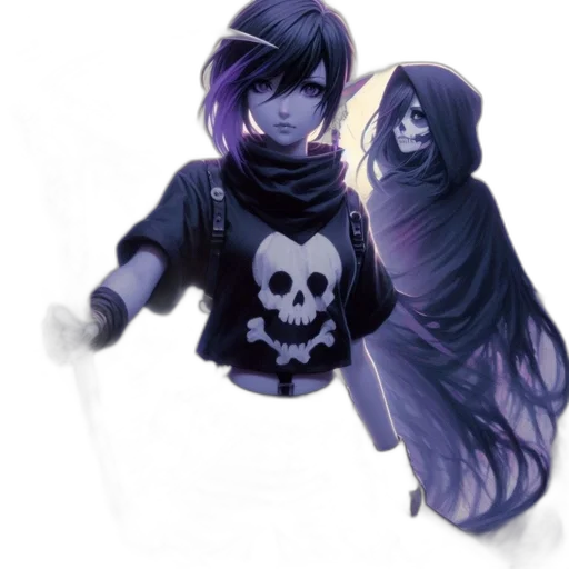 weapon, jacket, staff, concept art transparent PNG cut-out