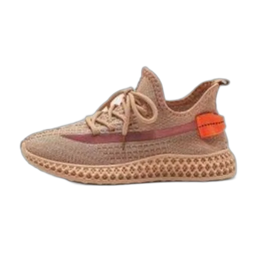 shoes, modern, sneaker, beige transparent PNG cut-out