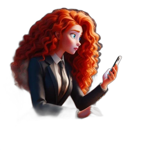 staff, hair, dress, jacket transparent PNG cut-out