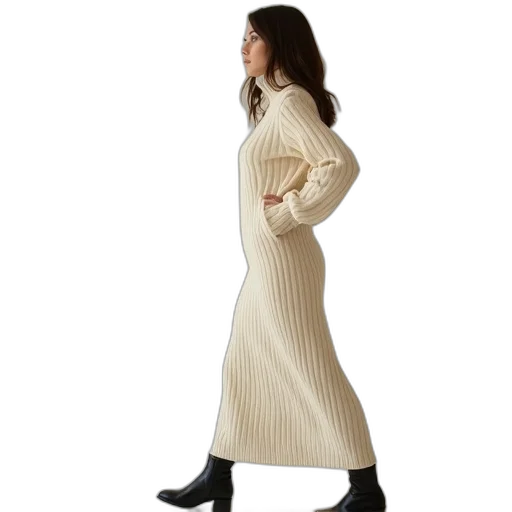 dress, jacket, monochrome, earth tones transparent PNG cut-out