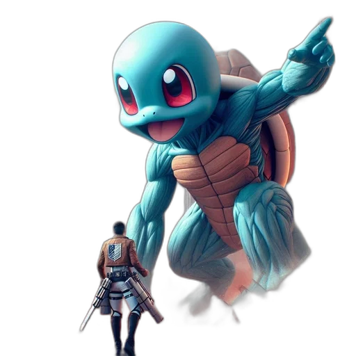 creature, staff, dragon, weapon transparent PNG cut-out