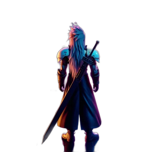 staff, sword, weapon, jacket transparent PNG cut-out