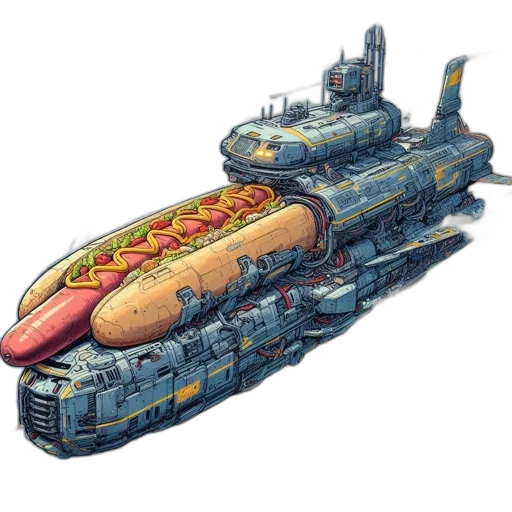 weapon, food, animal, robot transparent PNG cut-out