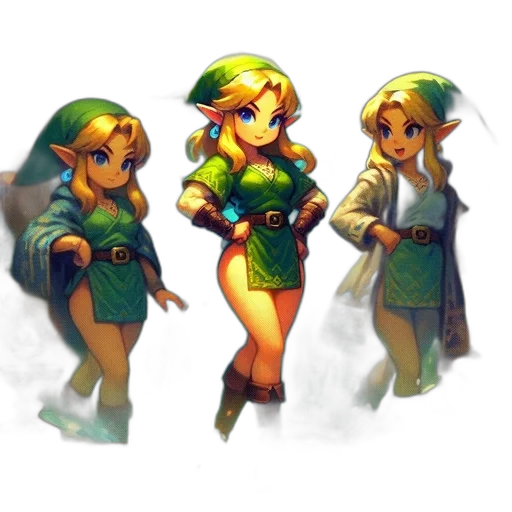 dress, pixel art, concept art, fantasy art transparent PNG cut-out