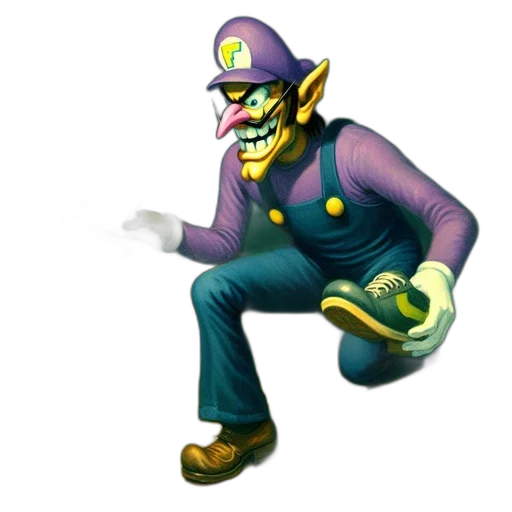 staff, mask, creature, weapon transparent PNG cut-out