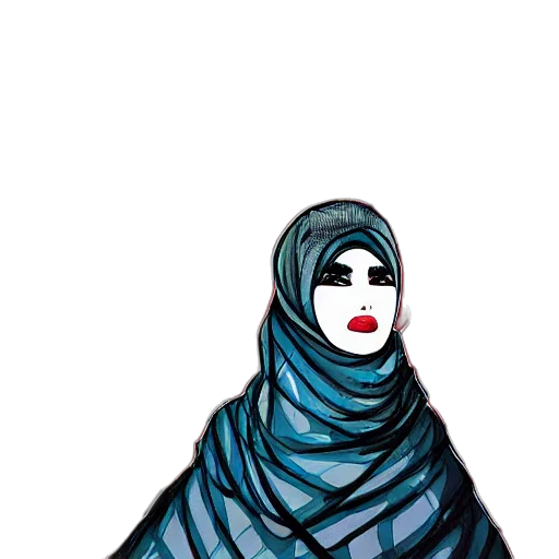 dress, mask, face, cartoon transparent PNG cut-out
