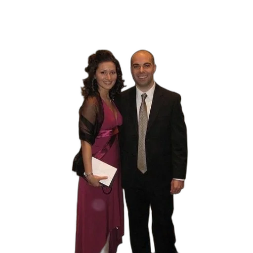 dress, staff, jacket, photorealistic transparent PNG cut-out