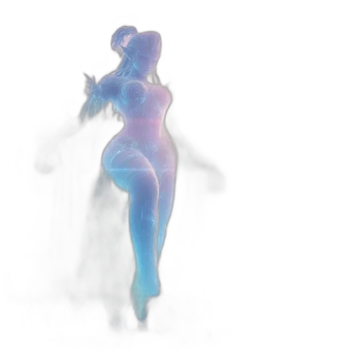 dress, staff, robot, concept art transparent PNG cut-out