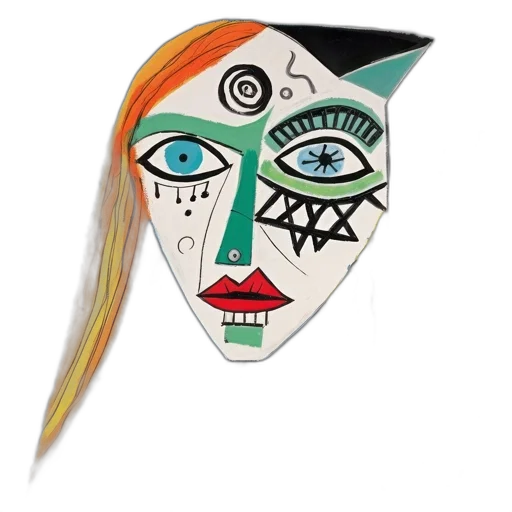 mask, face, hat, jewelry transparent PNG cut-out