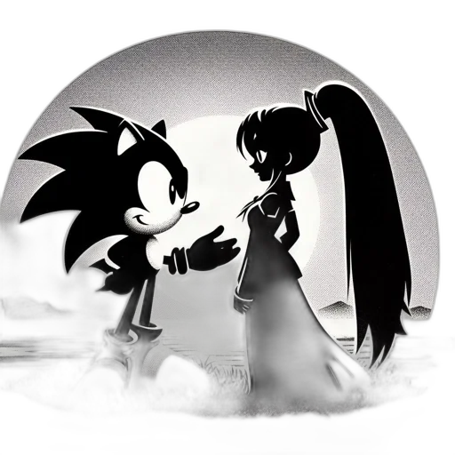 concept art, comic book art, cartoon, fantasy art transparent PNG cut-out