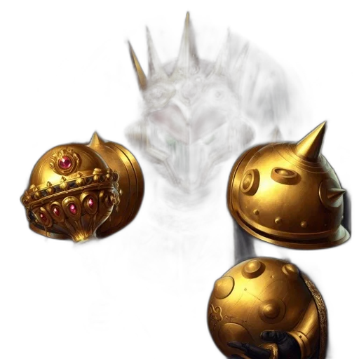 crown, mask, jewelry, concept art transparent PNG cut-out