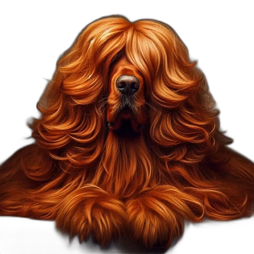 hair, animal, face, creature transparent PNG cut-out