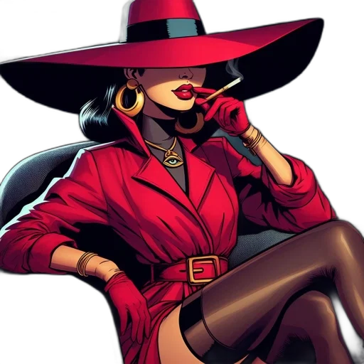 hat, staff, comic book art, concept art transparent PNG cut-out