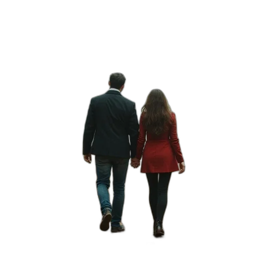 staff, jacket, man, woman transparent PNG cut-out