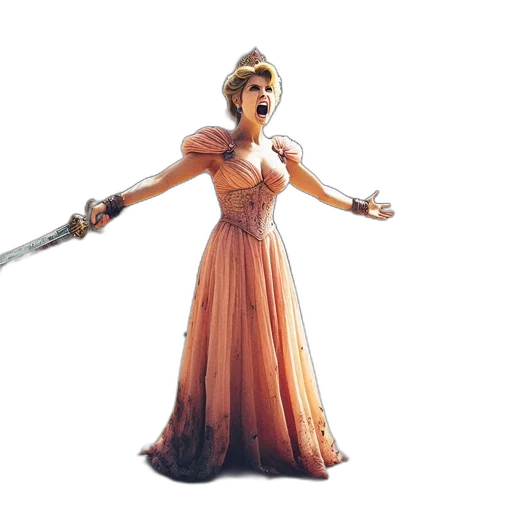 staff, dress, sword, weapon transparent PNG cut-out