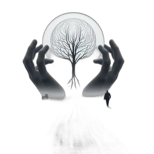 tree, crown, mask, concept art transparent PNG cut-out