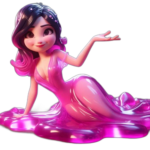 dress, concept art, 3d render, fantasy art transparent PNG cut-out