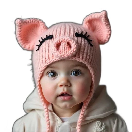 hat, face, animal, creature transparent PNG cut-out