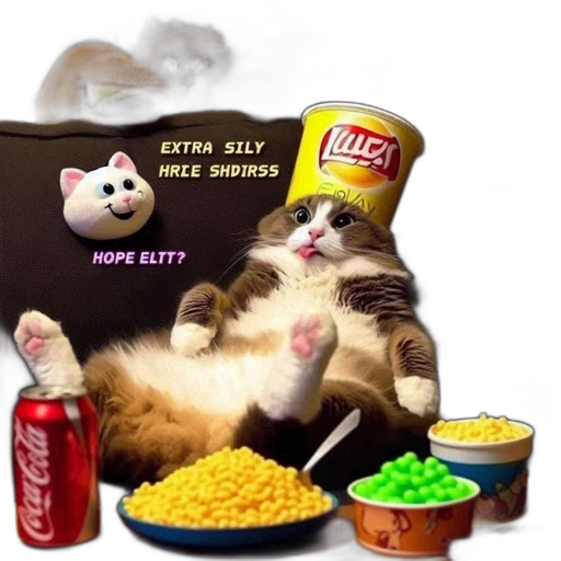 food, creature, animal, vaporwave transparent PNG cut-out