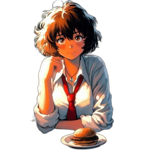 food, dress, face, staff transparent PNG cut-out