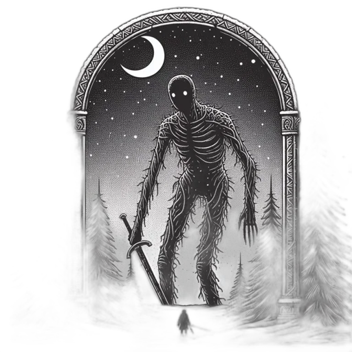 creature, concept art, fantasy art, pixel art transparent PNG cut-out