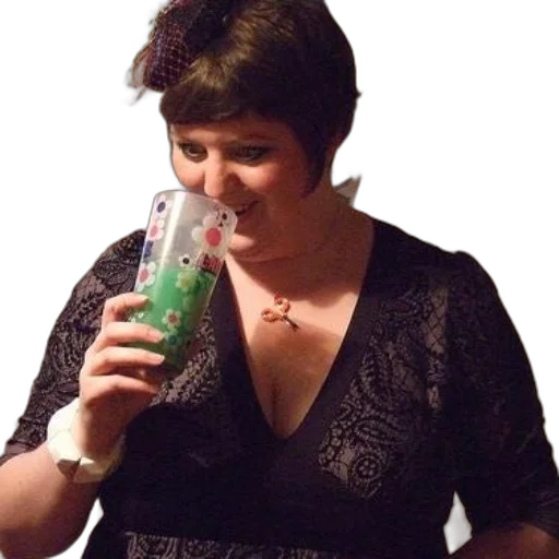 bottle, dress, staff, jewelry transparent PNG cut-out
