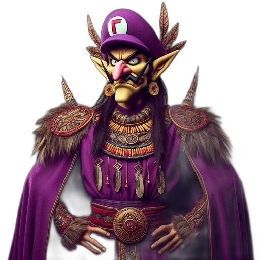 mask, staff, crown, face transparent PNG cut-out