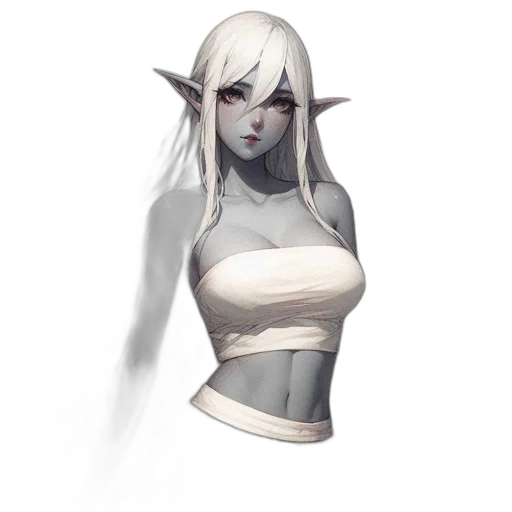 dress, mask, staff, face transparent PNG cut-out