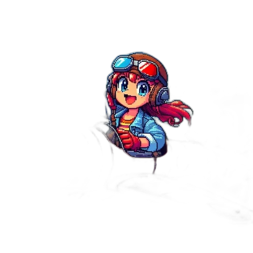 dress, weapon, creature, staff transparent PNG cut-out