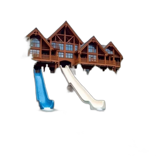 building, shoes, furniture, 3d render transparent PNG cut-out