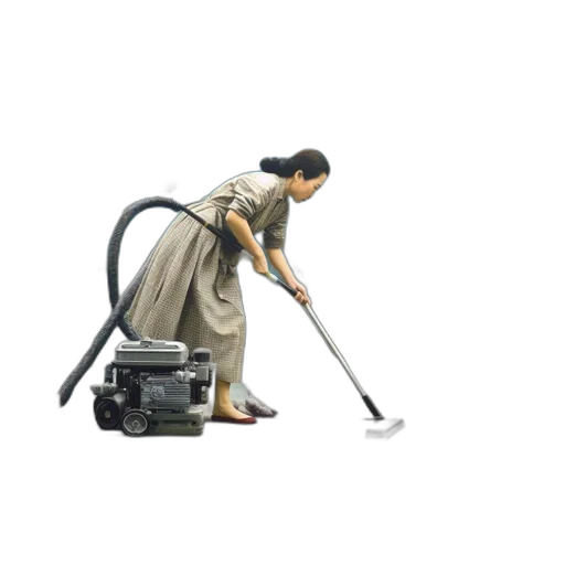 staff, robot, weapon, photorealistic transparent PNG cut-out