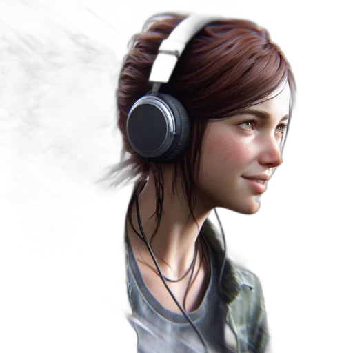 face, concept art, photorealistic, fantasy art transparent PNG cut-out