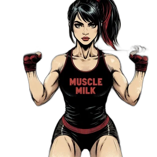 comic book art, cartoon, concept art, anime transparent PNG cut-out